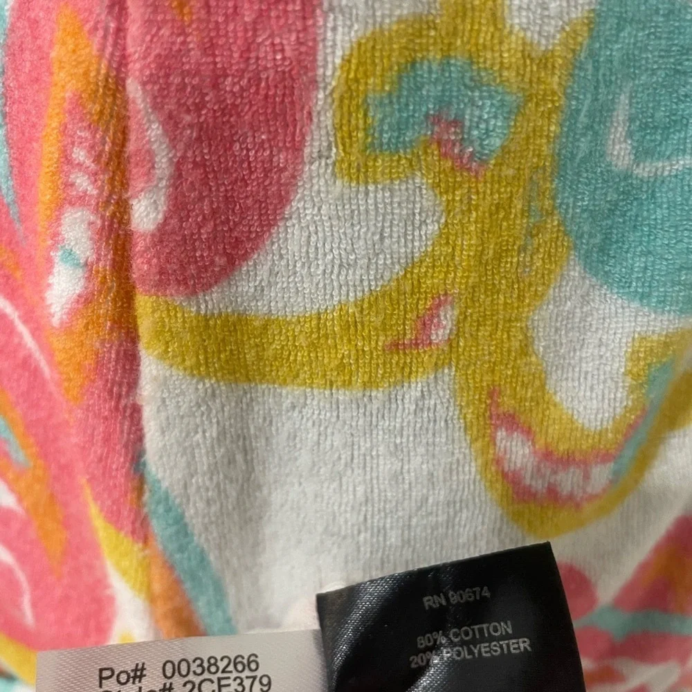 Boston Proper Abstract Sport Loop Terry Collar Dress XS EUC - Picture 9 of 9